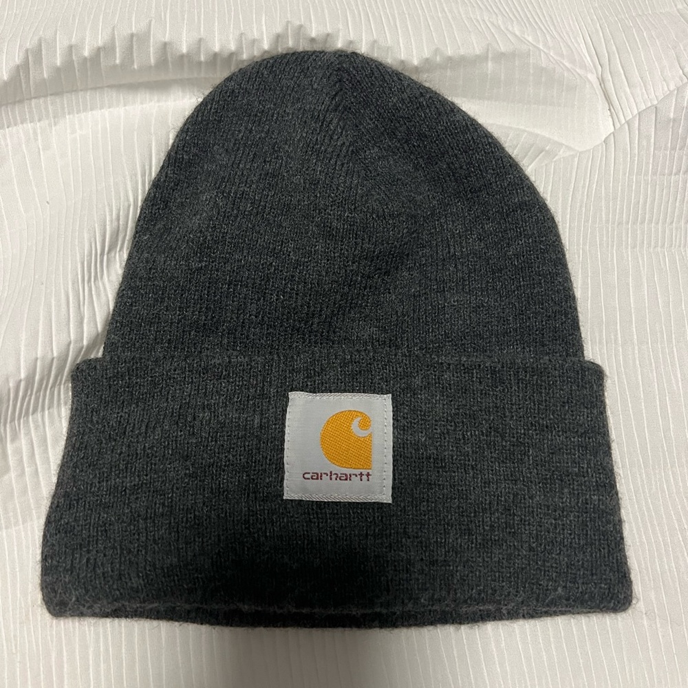 Grey Carhartt beanie